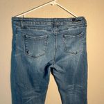Kut From The Kloth  Blue Catherine Boyfriend Jeans SZ 8 Y2K Straight Leg Cropped Photo 7
