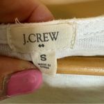 J.Crew Womens Gold Striped Cotton 3/4 Sleeve Size Small Preppy Photo 1
