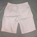 Bogner Women's 10" Golf Cargo Shorts Cotton Blend W6 Cream/White White Size 6 Photo 1