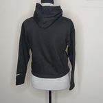Nike Black And Gold Hooded Sweat Shirt Size Large Photo 6