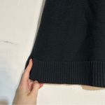 J. Crew Factory Turtleneck Cotton Sweater Tank in Black Size Large Photo 3