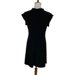 Annalee + Hope Annalee Hope Womens Dress Medium Black Short Sleeve Minimalist Workwear Photo 3