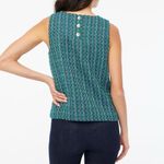 J.Crew  Tweed button-back shell Size 12 Photo 2