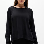 Athleta Coaster Luxe Recover High Hip Sweatshirt Nirvana fabric ultra-soft NWT size 3X Photo 0