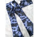 Topshop NWT Tie Dye Satin Top and Flared Leggings Photo 0