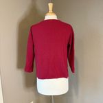 Old Navy  Red Knit Fabric Top Medium Photo 1