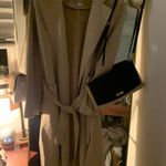 Magaschoni Faux Suede Coat With Belt Photo 1