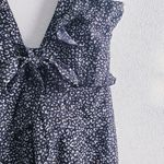 Anthropologie The East Order Leopard Print Mini Ruffle V-Neckline Dress Photo 8