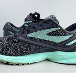 Brooks Launch 4 Women's Running Shoes Gray/Black/Teal Sneakers Size 9.5 Photo 2