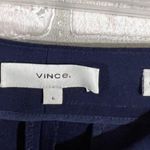 Vince Coastal Blue Midrise Front Seam Tapered Pants Size 6 Photo 8