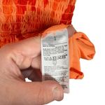 Old Navy NWOT Y2K  Mesh Babydoll Smocked Cami Swing Top Orange/Pink Size L Photo 8