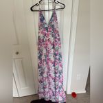 Pink Lily  BELIEVE IN DESTINY Multi Floral Maxi Dress size L Photo 3