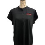 Under Armour  Heat Gear Women Short Sleeve Half Button University Maryland Shirt Photo 0