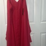 Lulus  Red Spaghetti Strap Maxi Dress for Weddings Photo 3