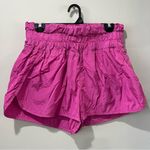 Free People FP Movement Women's Large The Way Home Shorts Vivacious Violet Pink Purple Photo 2