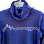 Day brand rainbow stripe Grand Mesa Co Turtleneck Blue Size M Photo 2