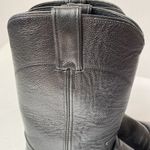 Dan Post  black leather pull on boots size 8.5 Photo 3