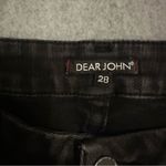 Dear John  black ankle jeans frayed hem size 28 Photo 5