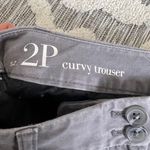 Ann Taylor LOFT Grey Curvy Flare Leg Trousers Size 2P EUC Photo 4