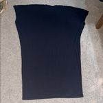 Barefoot Dreams  Luxe Milk Jersey Dress Nightgown Caftan Black One Size Petite Photo 5