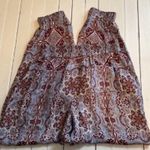 Kimberly Taylor X Curio Faena Bazaar Danielle Harem Pants Blue/Burgundy Size M Blue Size M Photo 0