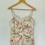 The Lazy Poet Seaweed Loungewear Tie Top Pink Cotton Blush Keyhole Spaghetti Strap Photo 9