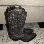 Dingo Flirty N' Fun Embroidered Cowboy Boots Mid Calf Mid Heel Photo 4