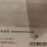 Good American Block Heel Slide Sandal in Desert Snake Size 5 New NIB Kardashian Photo 5