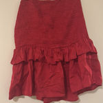 Skirt Red Size L Photo 0