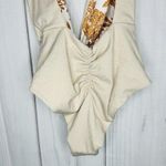 Maaji NWOT Nacar Faena Metallic Reversible One-Piece Swimsuit Sz XS Beige Photo 13