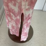 Love Shack Fancy  Citra Tie Dye Tank Dress Millennial Pink Hand Dye Photo 7