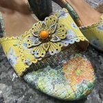 NWOT L’Artiste Spring Step Voguesh Women's Sandals / US size 7.5 / EU 38 Yellow Photo 2