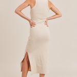 Mable ribbed racerback midi bodycon dress  Photo 1