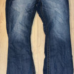 BKE  Victoria universal fit mid rise straight leg blue jeans denim Photo 0