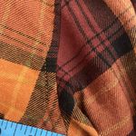 RSQ  Burgundy and Mustard Plaid Jacket Photo 3