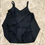 Plus size swim dress ⛵️ Black Photo 2