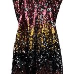 Cinderella Divine SEQUIN OMBRE SWEETHEART MINI COCKTAIL DRESS Photo 2