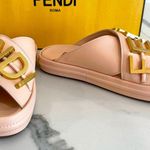 Fendigraphy Logo Slide Sandals Photo 2