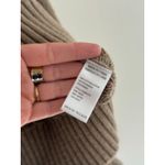 Brochu Walker  Marlowe Taupe Cropped Henley Sweater Size Small Photo 5