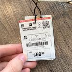 ZARA Basic Collection Metallic Gold Leather Strappy Dress Sandals Women’s 40 Photo 9