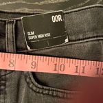 EXPRESS Nwt Super High Waist Beaded Side Slim Jeans, Size 00 Photo 10