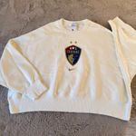 Nike NWT NTC Courage Phoenix Fleece Crew Sweatshirt Sail X-Large Oversized Fit Photo 6