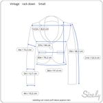 wedding suit cream puff sleeve peplum train Photo 6