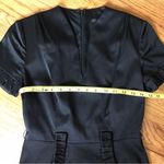 David Meister  Black Short-sleeve Dress Photo 6
