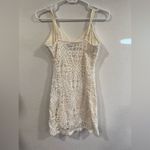 JACK  Crochet Knit Off-White Dress Size 6 Photo 5