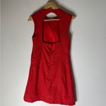 Abercrombie & Fitch abercrombie fitch Linen She’ll Mini Dress Red Small Photo 1