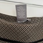 Ann Taylor  Gold Black Jacquard SILK Blend Velvet Velour A-Line Skirt 4P Preppy Photo 8