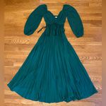 Emerald Green Long Sleeve Prom Dress size S Photo 9