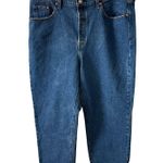 Levi’s Medium Wash Ribcage Straight Ankle Jean Women’s 16W Jazz Pop Blue Photo 1