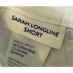 Paige NEW Women's Size 25 Sarah Longline Cutoff Button Fly White Shorts Photo 4